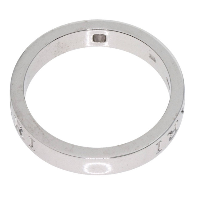BVLGARI ブルガリ ダブルロゴ 1P ダイヤモンド リング・指輪 K18  