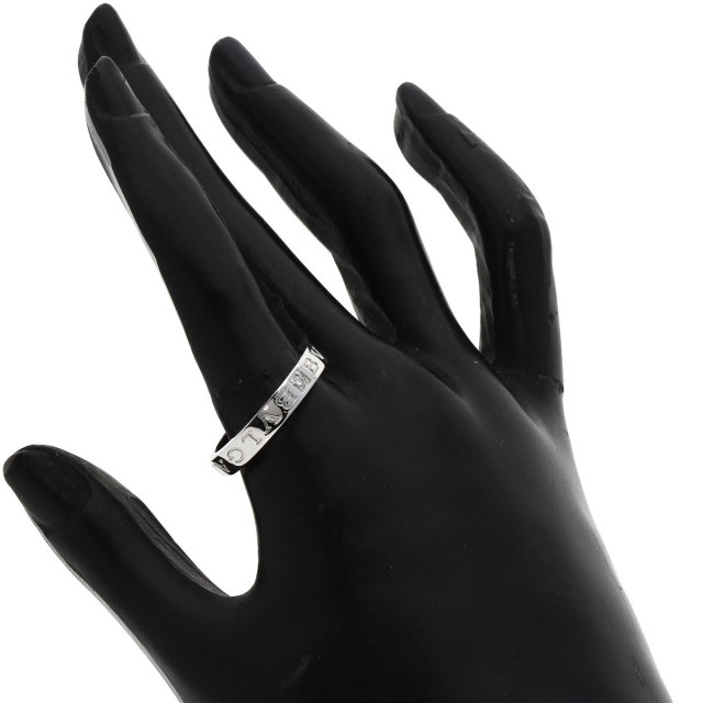 BVLGARI ブルガリ ダブルロゴ 1P ダイヤモンド リング・指輪 K18  