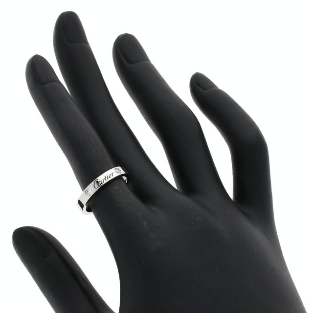 CARTIER カルティエ エングレーブド 2P ダイヤモンド #49 リング・指輪 