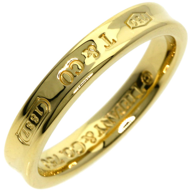 TIFFANY&Co. ティファニー 1837 ナロー リング・指輪 K18イエロー  