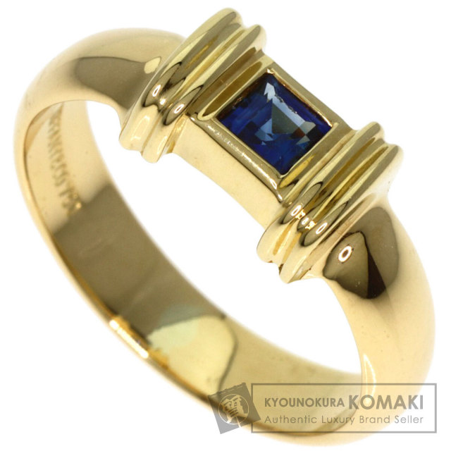 Tiffany & Co スタッキング リング K18 サファイア