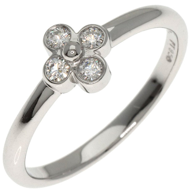 TIFFANY&Co. ティファニー フラワーレース ダイヤモンド リング・指輪  