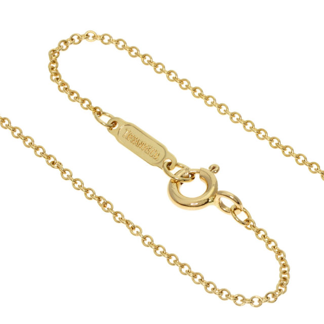 TIFFANY&Co. ティファニー ローマンクロス ネックレス K18イエロー  