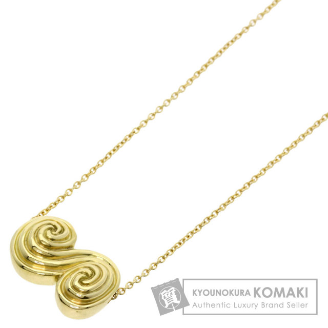 TIFFANY&Co. ティファニー トルネード ネックレス K18イエローゴールド