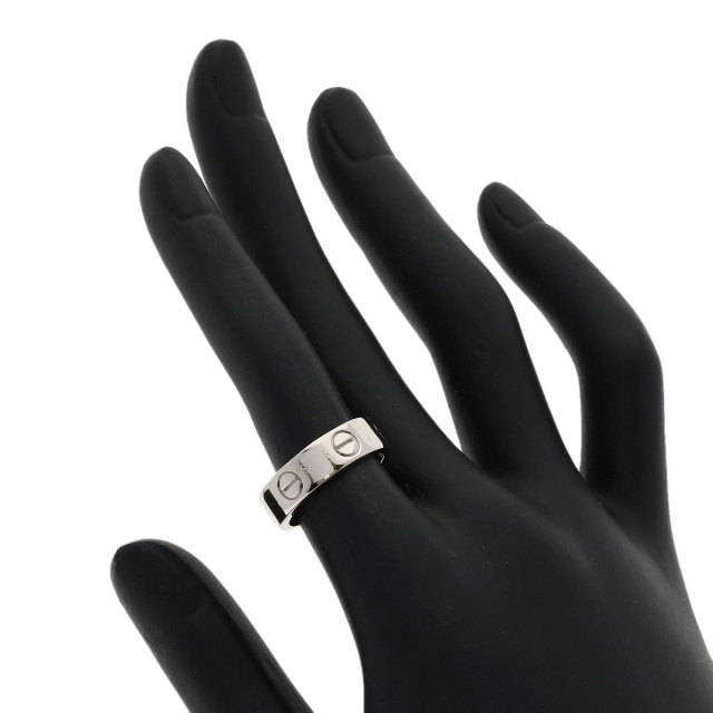 CARTIER カルティエ ラブリング #50 リング・指輪 K18ホワイト
