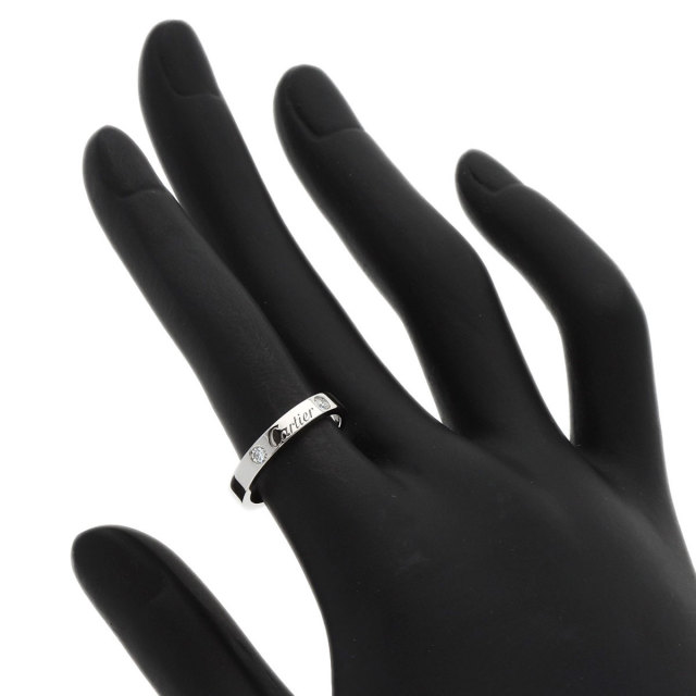 CARTIER カルティエ エングレーブド 2P ダイヤモンド #50 リング・指輪  