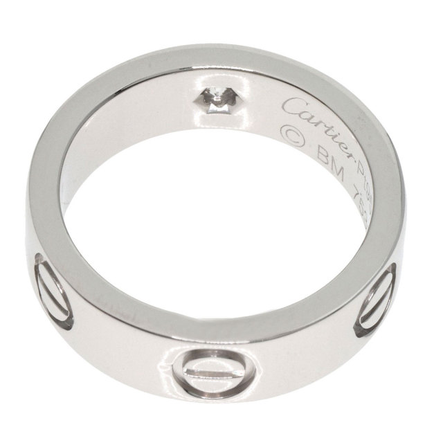 CARTIER カルティエ ラブリング 1Pダイヤモンド #49 リング・指輪 