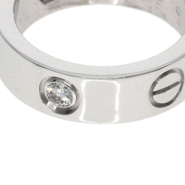 CARTIER カルティエ ラブリング ハーフ ダイヤモンド #50 リング