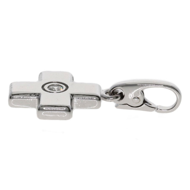 CARTIER カルティエ ダイヤモンド クロス ペンダントトップ K18