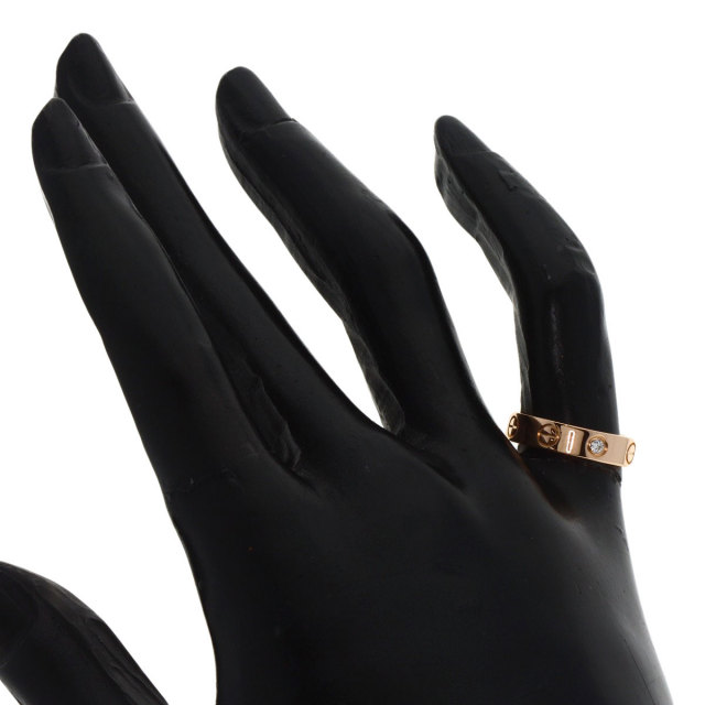 CARTIER カルティエ ミニラブリング 1P ダイヤモンド #45 リング・指輪  