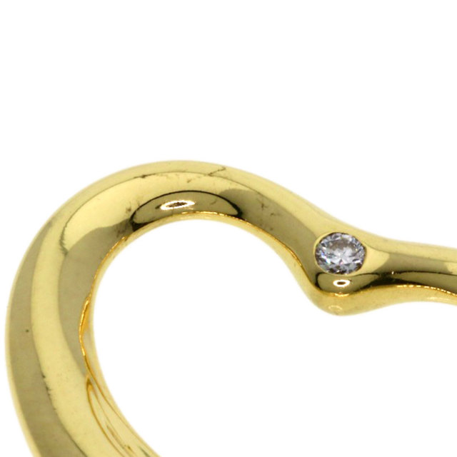 TIFFANY&Co. ティファニー オープンハート 2P ダイヤモンド ペンダント  