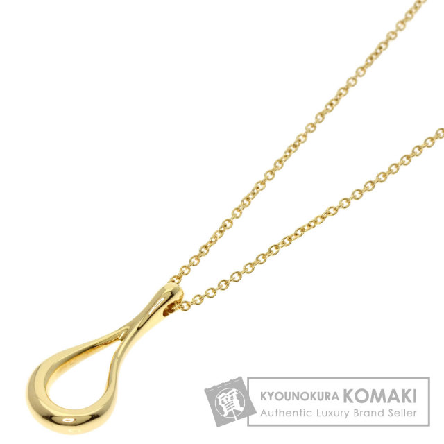 TIFFANY&Co. ティファニー オープンティア ドロップ ネックレス K18 