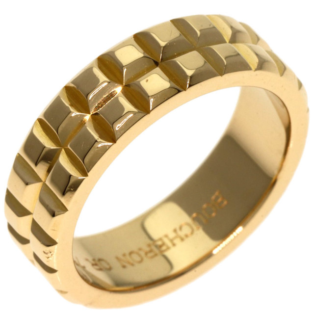 希少！【Boucheron】18金イエローゴールド　マザーオブパール　9号 希少！【Boucheron】18金イエローゴールド マザーオブパール 9号