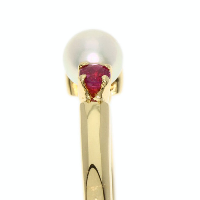 MIKIMOTO ミキモト ベビーパール 真珠 ダイヤモンド リング・指輪 K18 