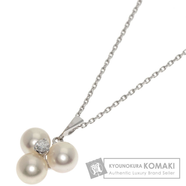 MIKIMOTO ミキモト パール 真珠 ネックレス K14イエローゴールド