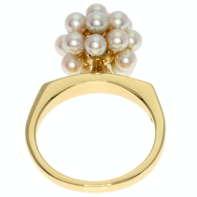 MIKIMOTO】ミキモト パール らしき 真珠 K18 0.01 刻印 ピンブローチ