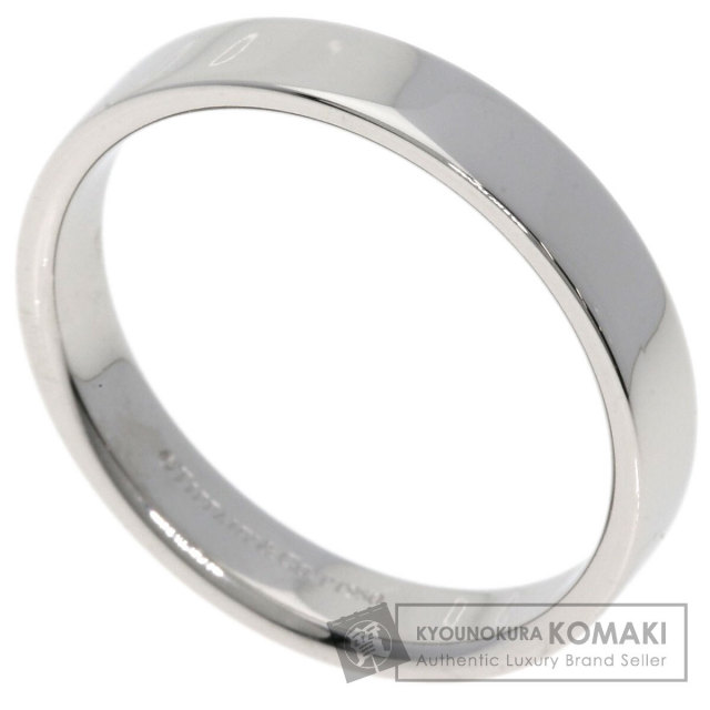 TIFFANY&Co. ティファニー 4mm リング・指輪 プラチナPT950 ユニ