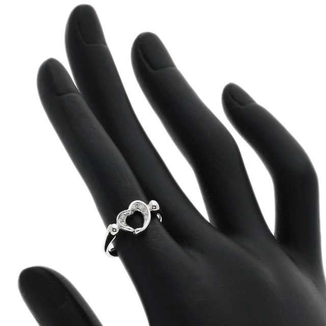 TIFFANY&Co. ティファニー オープンハート ダイヤモンド リング・指輪 