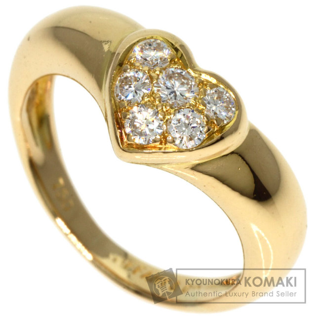 TIFFANY&Co. ティファニー ハート パヴェ ダイヤモンド リング・指輪  