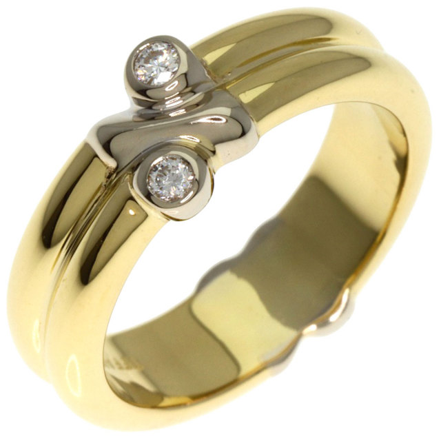 TIFFANY&Co. ティファニー シグネチャー 2P ダイヤモンド リング・指輪  