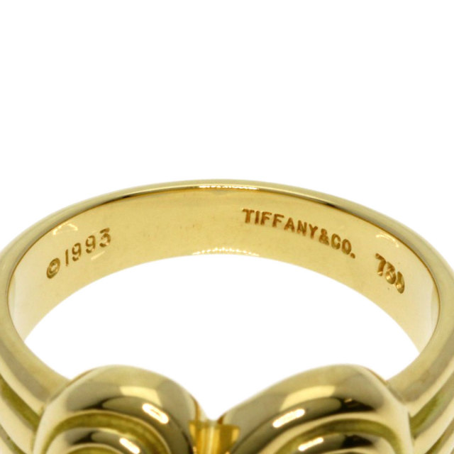 TIFFANY&Co. ティファニー トルネード リング・指輪 K18イエロー