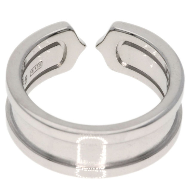 CARTIER カルティエ C2リング #48 リング・指輪 K18ホワイトゴールド 