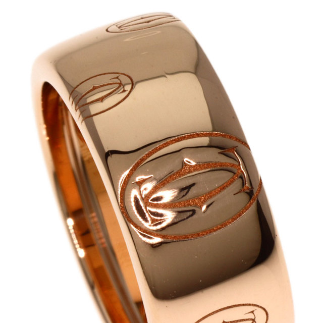 CARTIER カルティエ ハッピーバースデー #52 リング・指輪 K18ピンク 