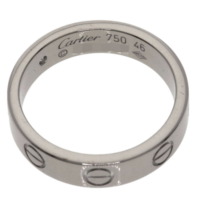 CARTIER カルティエ ミニラブリング 1P ダイヤモンド #46 リング