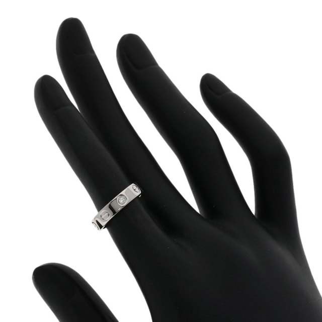 CARTIER カルティエ ミニラブリング 1P ダイヤモンド #46 リング