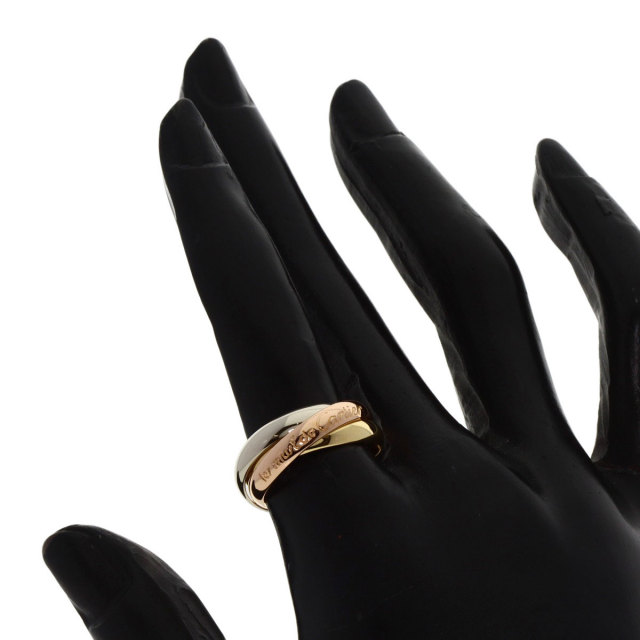 CARTIER カルティエ トリニティ #51 リング・指輪 K18イエローゴールド  