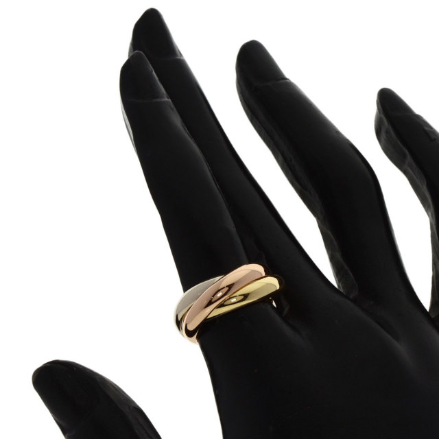 CARTIER カルティエ トリニティ #49 リング・指輪 K18イエローゴールド