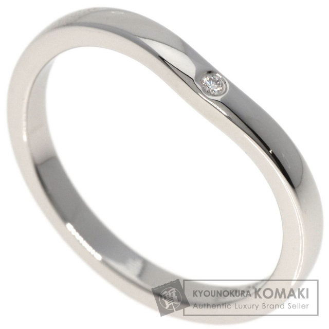 CARTIER カルティエ バレリーナ カーブ 3P ダイヤモンド #49 リング