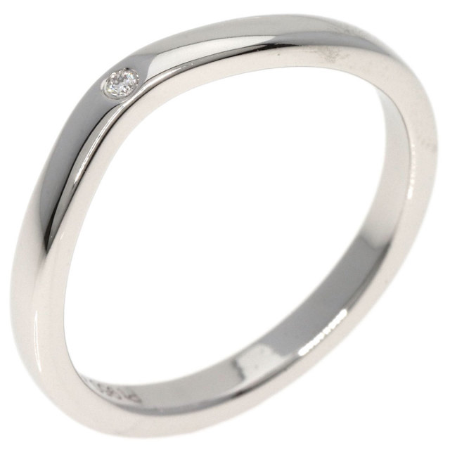 CARTIER カルティエ バレリーナ カーブ 3P ダイヤモンド #49 リング  