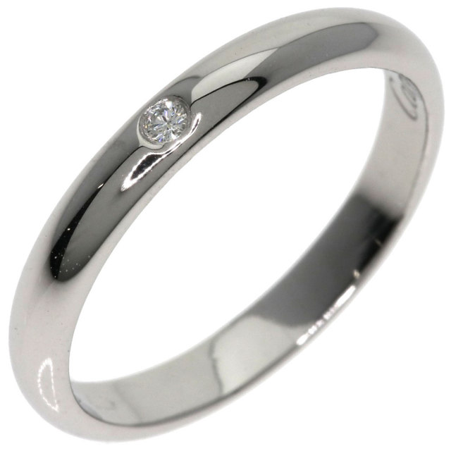 【美品】Cartier　カルティエ　1Pダイヤモンド　リング　プラチナ CARTIER カルティエ クラシック 1P ダイヤモンド #47 リング・指輪