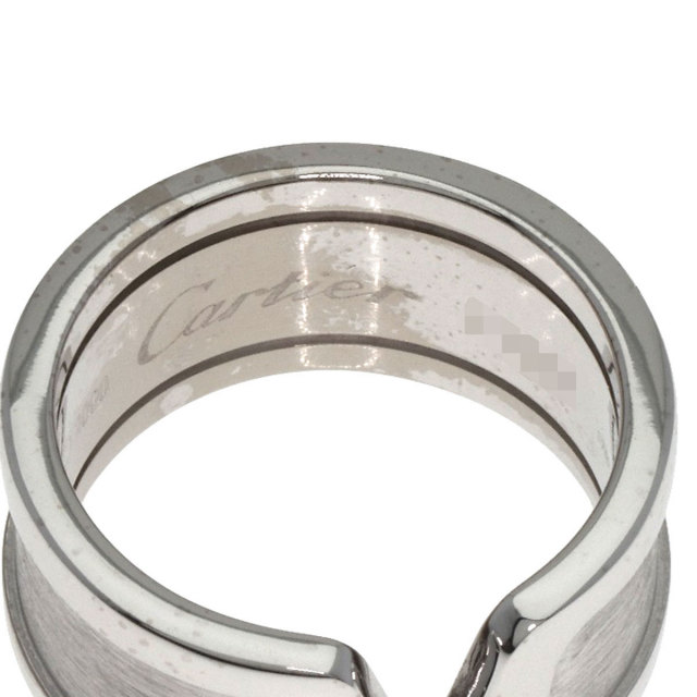 CARTIER カルティエ C2リング LM #52 リング・指輪 K18ホワイト
