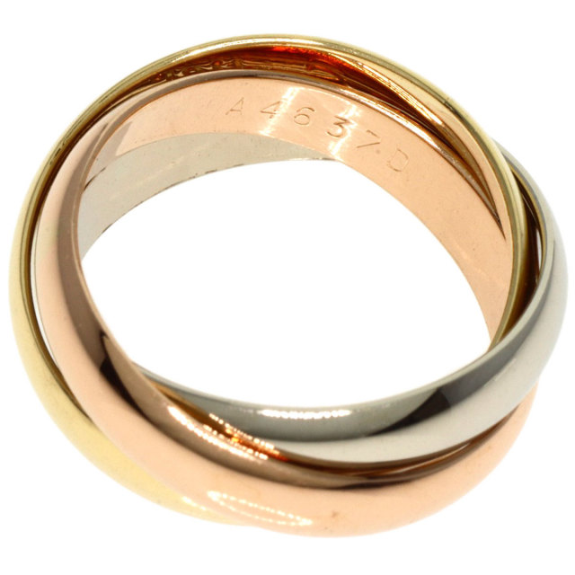 CARTIER カルティエ トリニティ #45 リング・指輪 K18イエローゴールド 