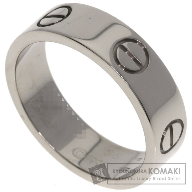 カルティエ Cartier #55ラブリング K18 ホワイトゴールド CARTIER カルティエ ラブリング #55 リング・指輪 K18ホワイト