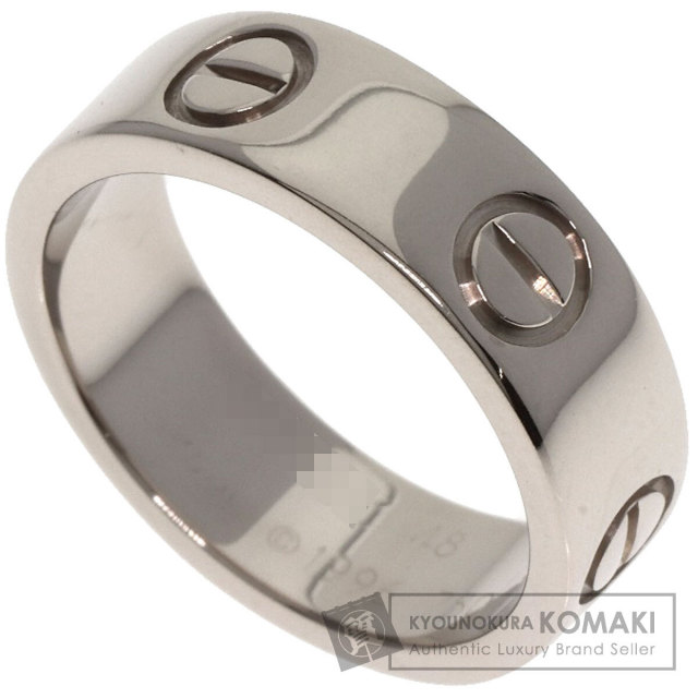CARTIER カルティエ ラブリング #48 リング・指輪 K18ホワイト