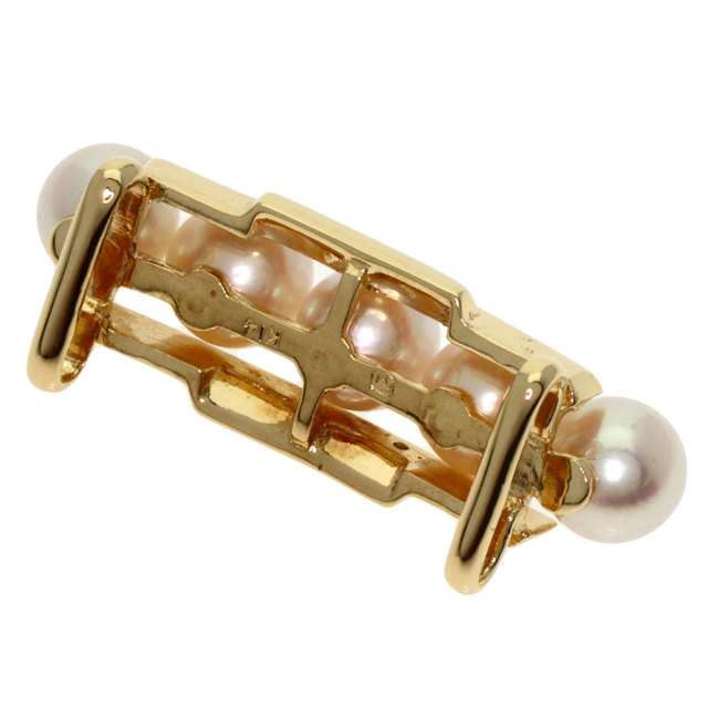 御木本(ミキモト)　K15 帯留め SummerSALE開催! 8/9～8/18 10時迄!】MIKIMOTO ミキモト パール