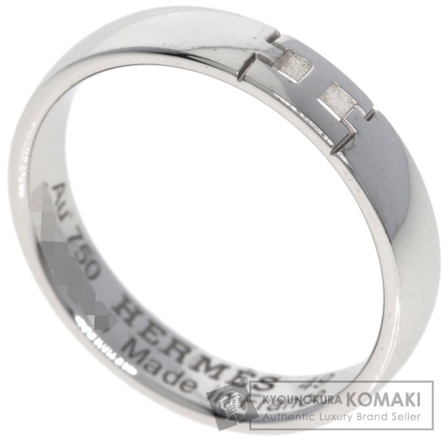 K18WG イニシャルK ダイヤモンドパーツ 革ベルトブレスレット D0.64 ダイヤモンド ブレスレット K18 ホワイトゴールド WG