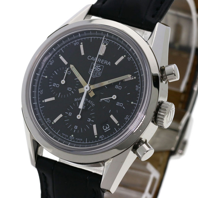 TAG HEUER タグホイヤー CV2111-0 カレラ クロノグラフ 腕時計 