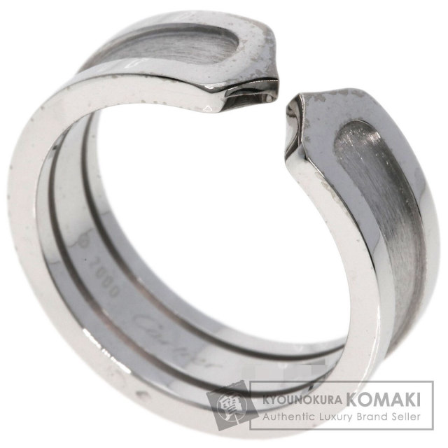 CARTIER カルティエ C2 SM #53 リング・指輪 K18ホワイトゴールド  