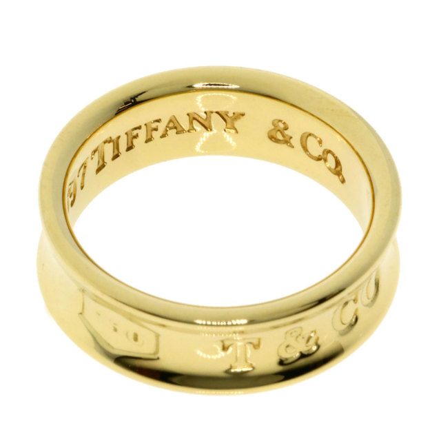 Tiffany & Co. 二連リング　１８３７　イエローゴールド＆SV 楽天市場】TIFFANY&Co. ティファニー 1837 インターロッキング 2