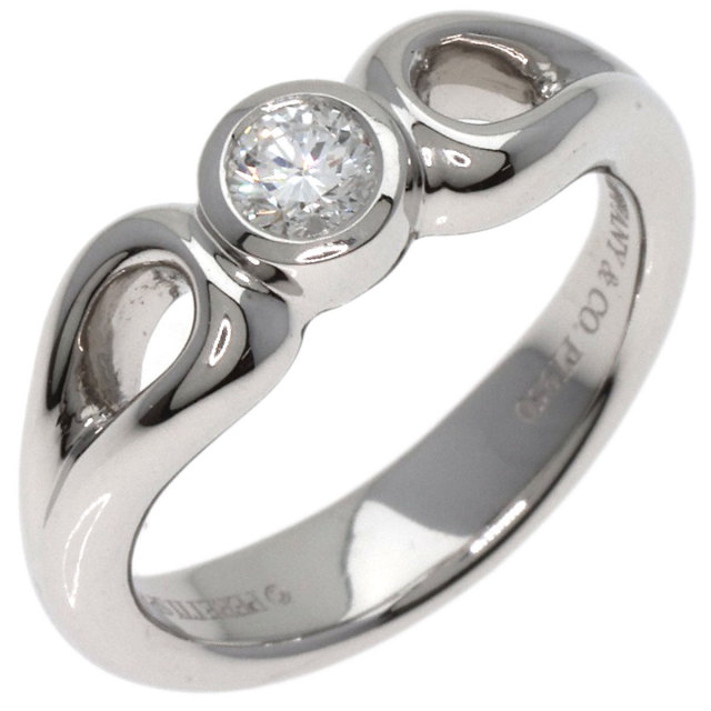 TIFFANY&Co. ティファニー ダブルティアドロップ ダイヤモンド リング  