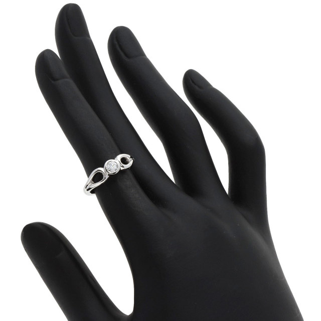 TIFFANY&Co. ティファニー ダブルティアドロップ ダイヤモンド リング 