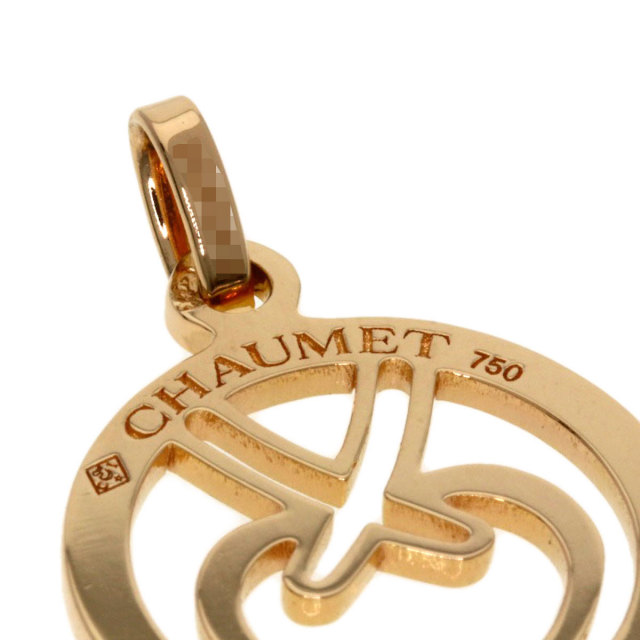 ショーメ CHAUMET アクロクシュール K18YG ペンダントトップ2.2g Chaumet ショーメ アクロシュクール ハートリアン ペンダントトップ