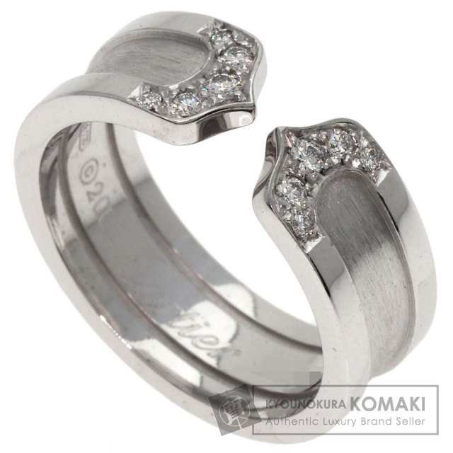 カルティエ リング・指輪 C2リング SM ダイヤモンド #50