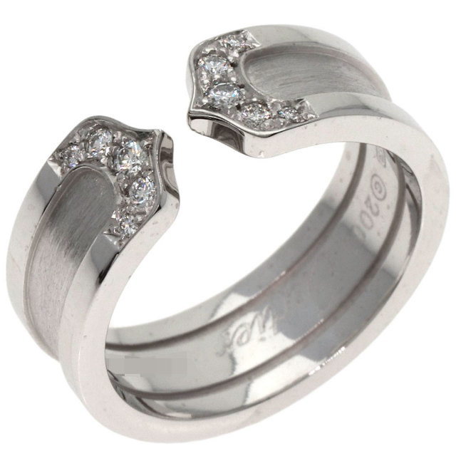 カルティエ リング・指輪 C2リング SM ダイヤモンド #50