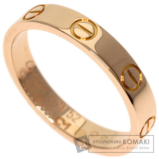 CARTIER カルティエ ミニラブリング #52 リング・指輪 K18ピンク