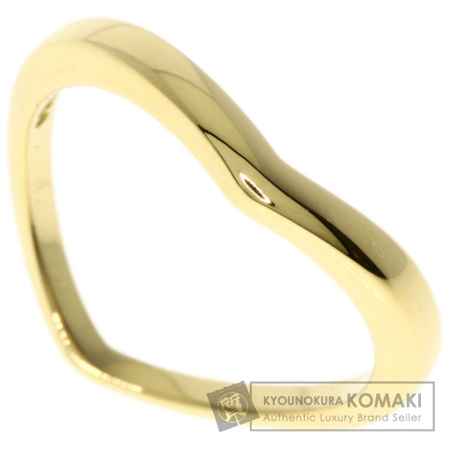 TIFFANY&Co. ティファニー T ワイヤー リング・指輪 K18イエロー